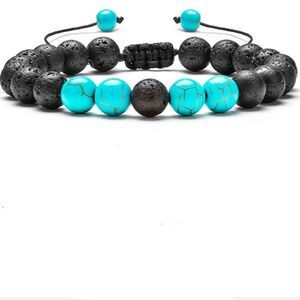 Lava Rock Aromatherapy Oil Diffuser Bracelet Boho Bracelet Bohemian Jewelry